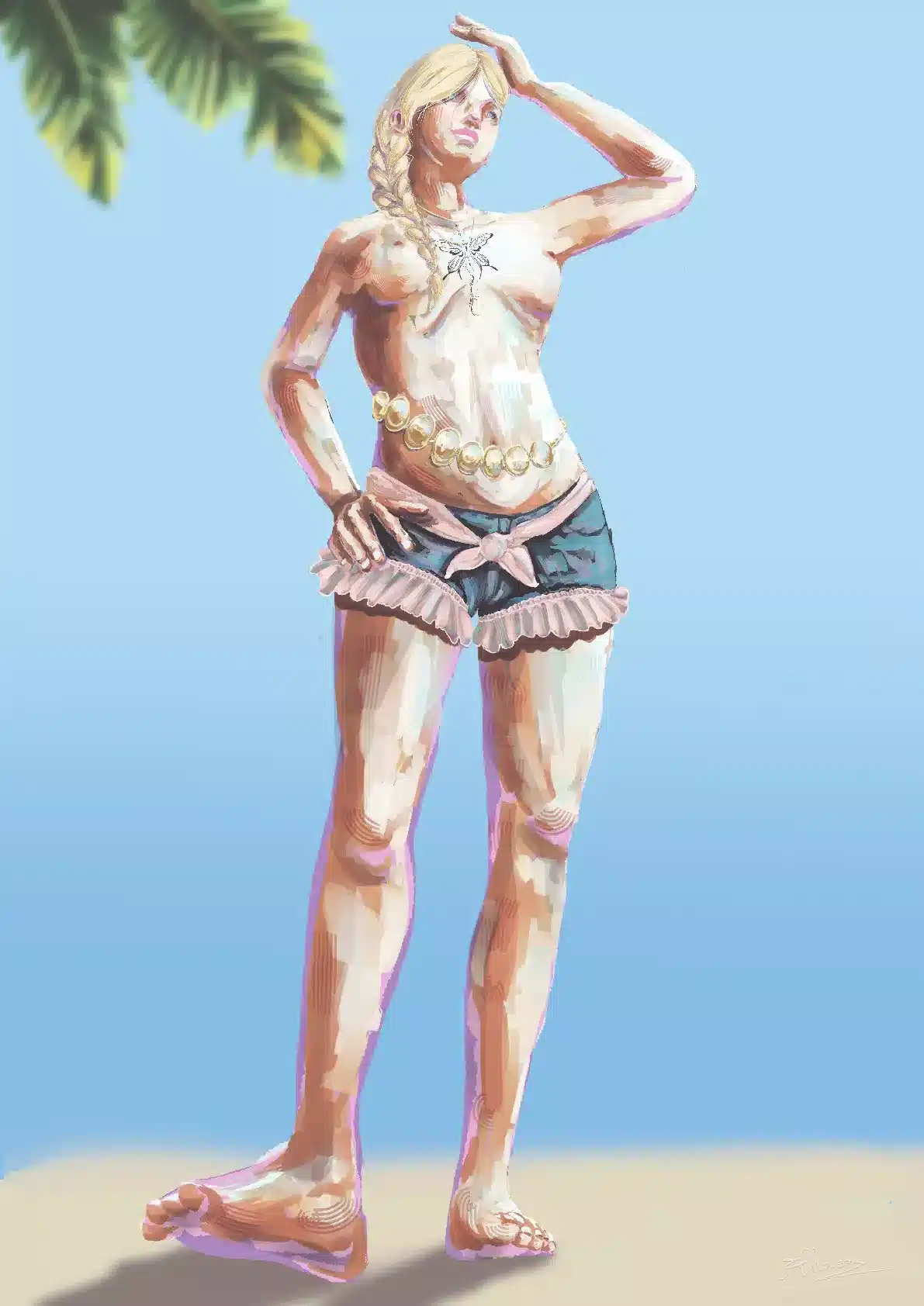 Topless - Print
